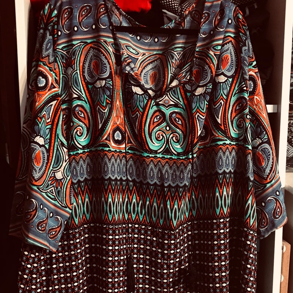 Beautiful colored dress